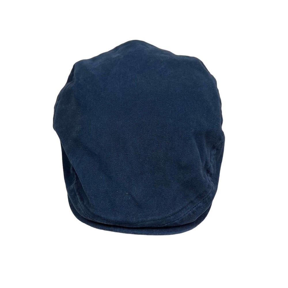 Newsboy Cabbie Mens Hat Cap LEMP Cotton Navy Size OSFM